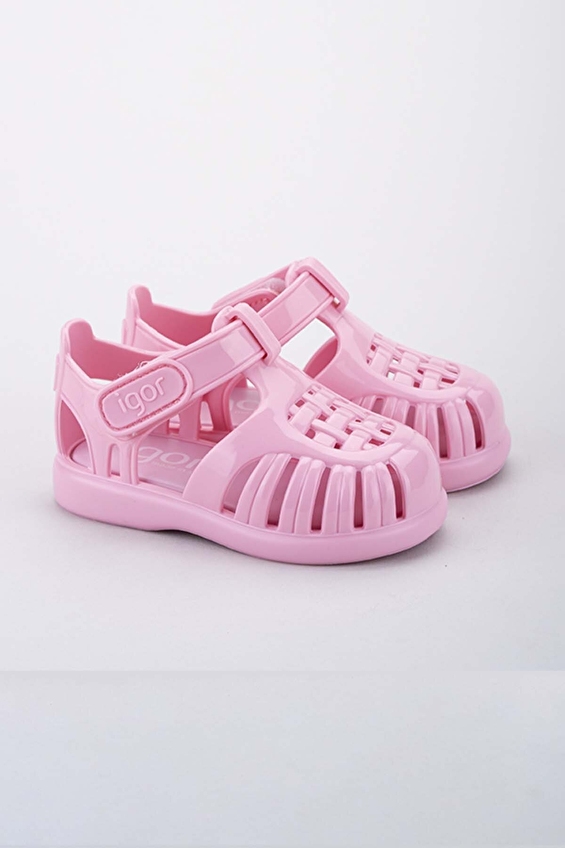 Igor Cırtlı Çocuk Tobby Gloss Sandalet S10311 Gül kurusu Igor Cırtlı Çocuk Tobby Gloss Sandalet S10311 Gül kurusu