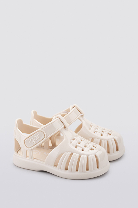 Igor Cırtlı Çocuk Tobby Gloss Sandalet S10311 Bej Igor Cırtlı Çocuk Tobby Gloss Sandalet S10311 Bej