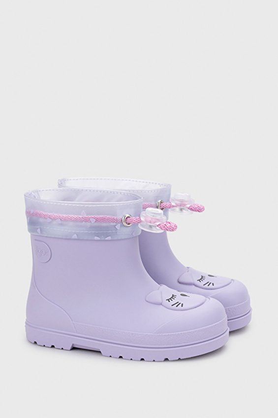 Igor Çocuk Mendi Gato Bot W10322 Lila Igor Çocuk Mendi Gato Bot W10322 Lila