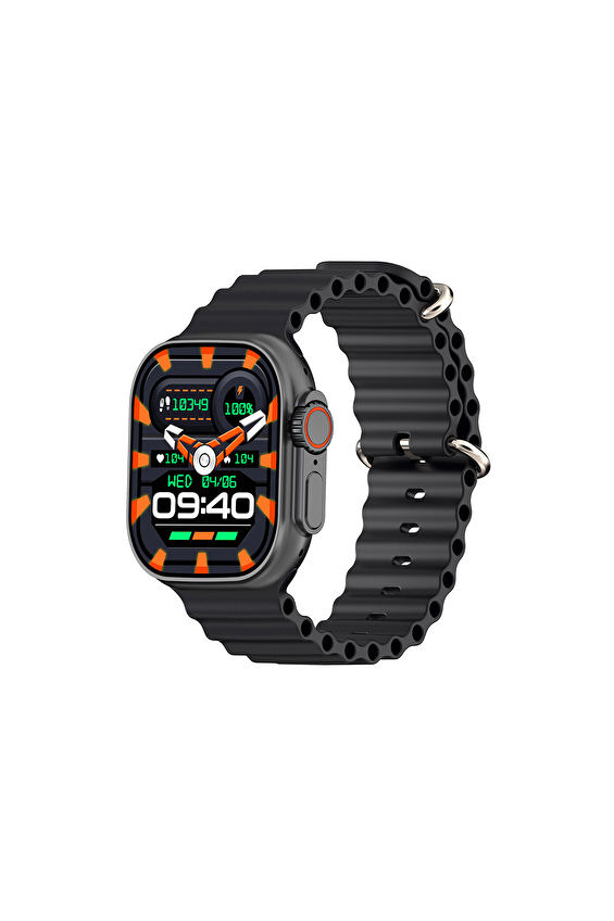 Hytech W69 Watch IOS ve Android Uyumlu MActive 2.05" inç Geniş Ekranlı Siyah Akıllı Saat Hytech W69 Watch IOS ve Android Uyumlu MActive 2.05" inç Geniş Ekranlı Siyah Akıllı Saat