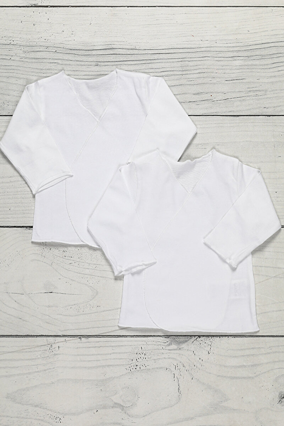 Kitikate Bebek Organik Zıbın Set S77602 ORGANIK Beyaz Kitikate Bebek Organik Zıbın Set S77602 ORGANIK Beyaz