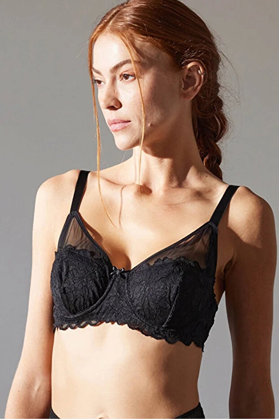 Hays Kadın Dantelli Kapsız Toparlayıcı Sütyen 27286SYH Siyah Hays Kadın Dantelli Kapsız Toparlayıcı Sütyen 27286SYH Siyah