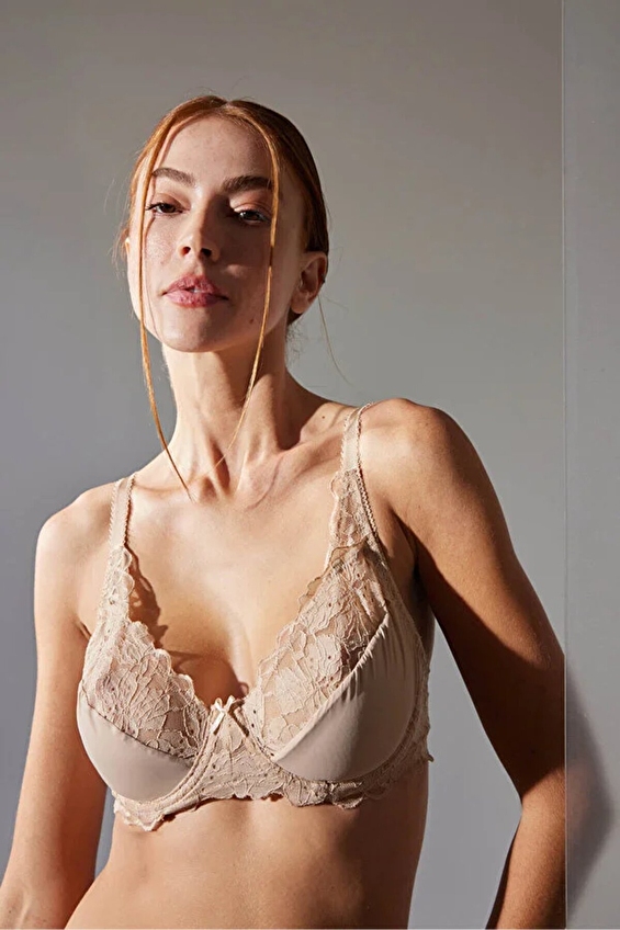 Hays Kadın Dantelli Toparlayıcı Sütyen 27299TEN Ten