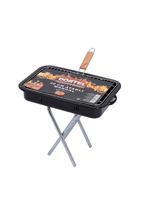 Dörtel Ayaklı Mangal 40 Cm