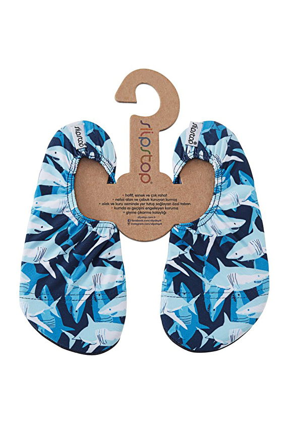 Slipstop Erkek Çocuk Deniz ve Havuz Ayakkabısı JACK JUNIOR SHOE Renkli