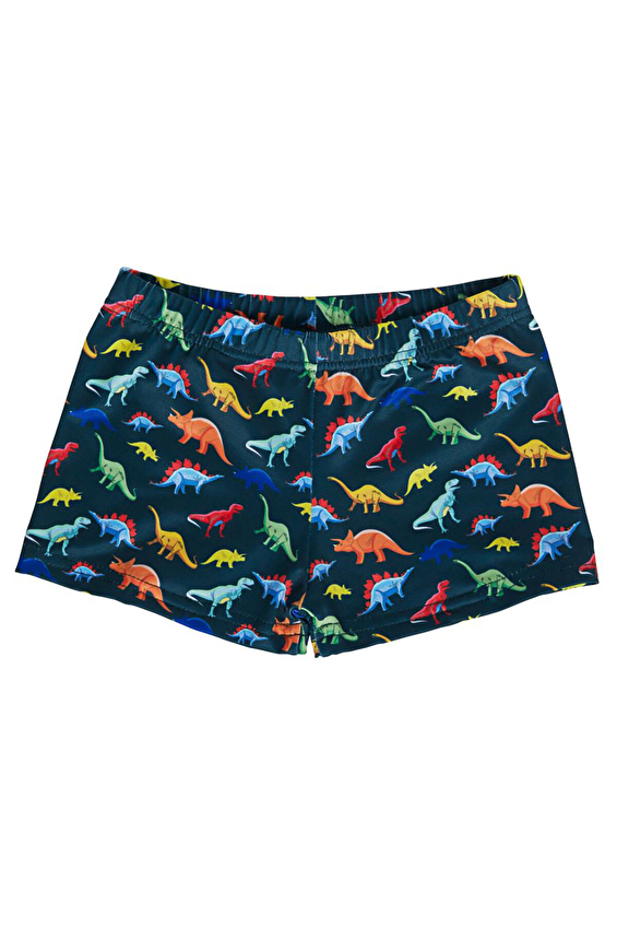 Slipstop Erkek Çocuk Slip Mayo Şort DINO TRUNK Renkli