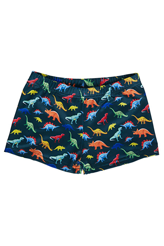Slipstop Erkek Çocuk Slip Mayo Şort DINO TRUNK Renkli