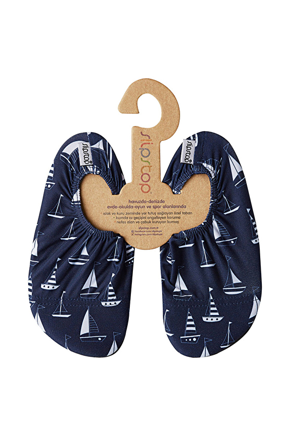 Slipstop Erkek Çocuk Deniz ve Havuz Ayakkabısı YACHT JUNIOR SHOE Renkli