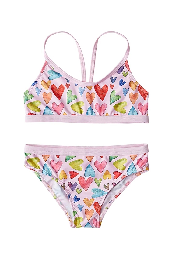 Slipstop Kız Çocuk Bikini Takımı MINTY BIKINI Renkli