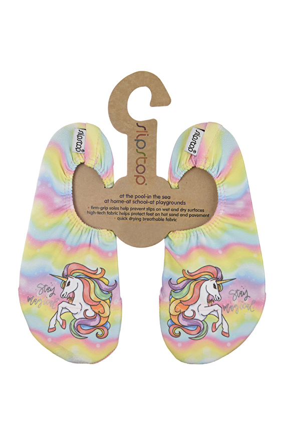 Slipstop Kız Çocuk Deniz ve Havuz Ayakkabısı MAGICAL SHOE Renkli