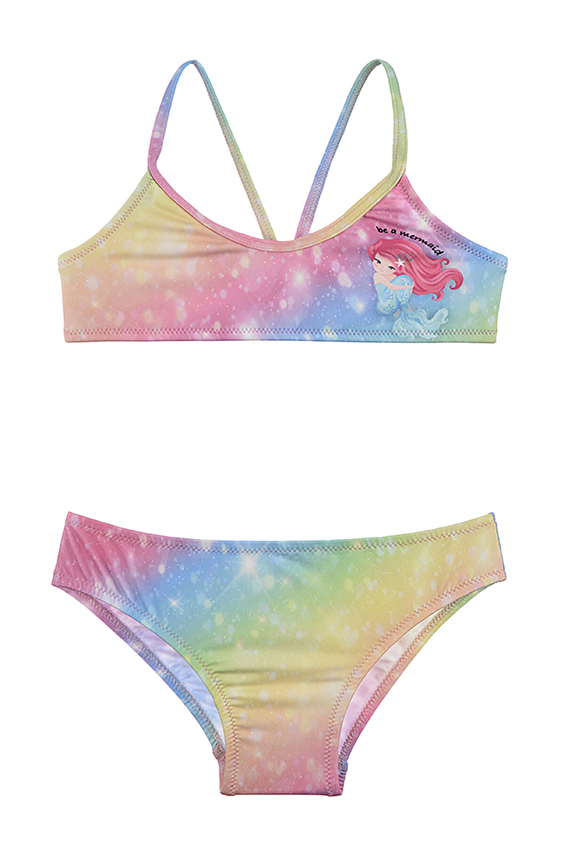 Slipstop Kız Çocuk Bikini Takımı JULIET BIKINI Renkli