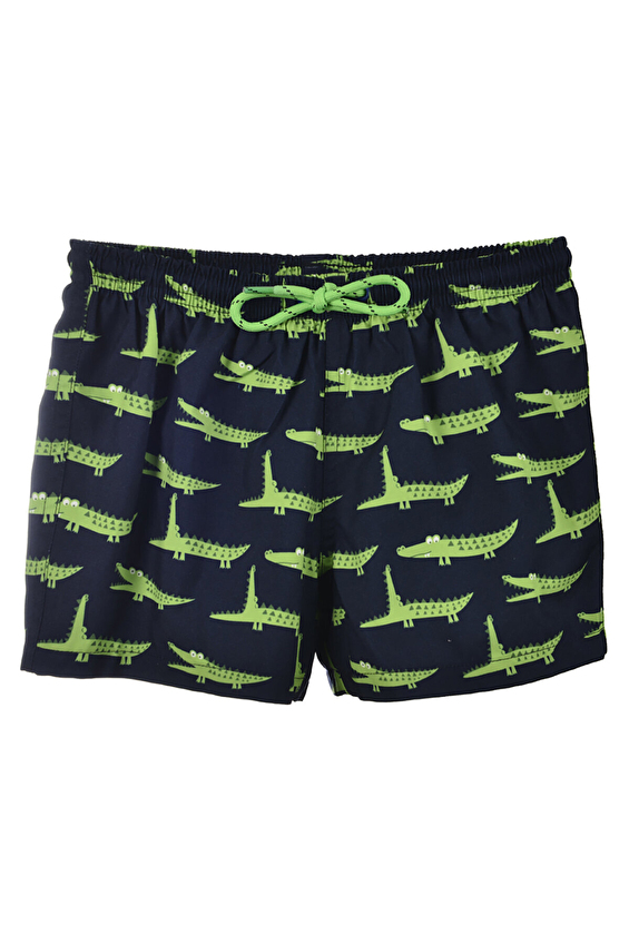 Slipstop Erkek Çocuk Mayo Şort GATOR SHORT Renkli