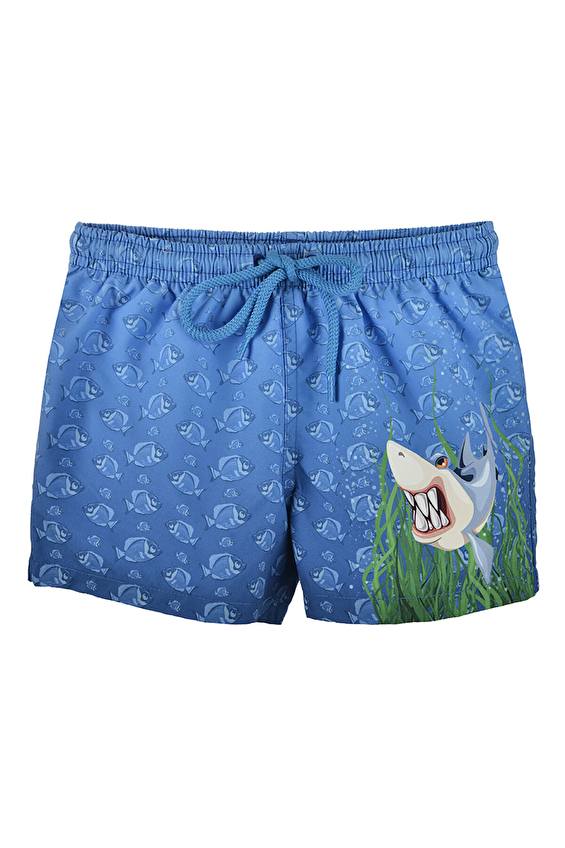 Slipstop Erkek Çocuk Mayo Şort HUGO SHORT Renkli