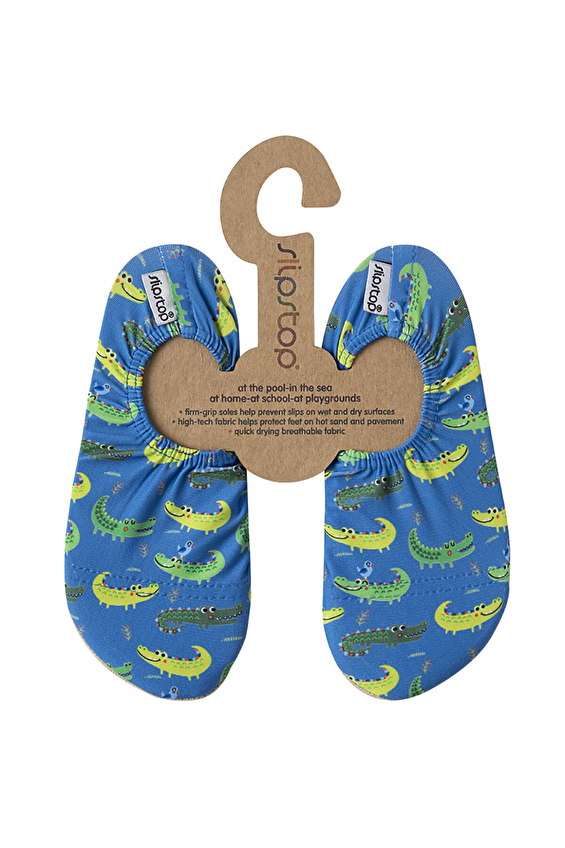 Slipstop Erkek Çocuk Deniz ve Havuz Ayakkabısı ALLIGATOR SHOE Renkli