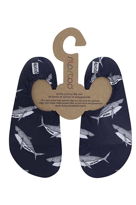 Slipstop Erkek Çocuk Deniz ve Havuz Ayakkabısı BERKO NAVY JUNIOR SHOE Renkli