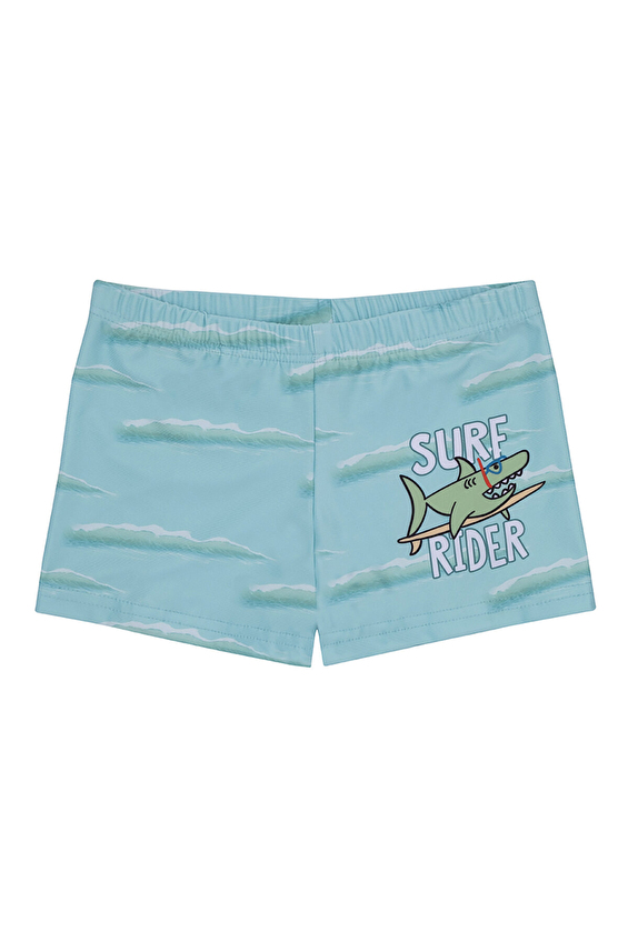 Slipstop Erkek Çocuk Slip Mayo Şort SURF RIDER TRUNK Renkli