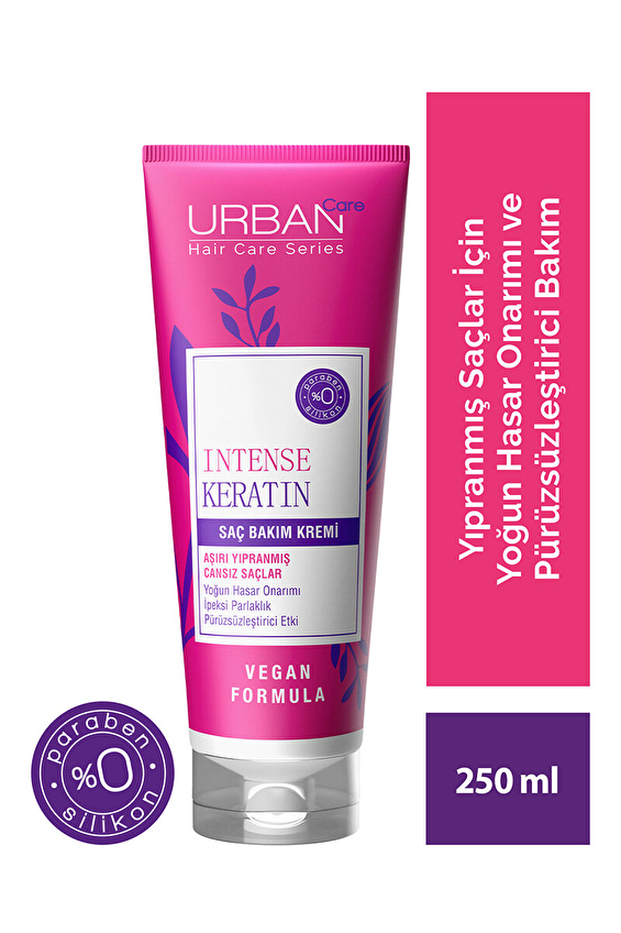Urban Care Intense Keratin Saç Kremi 250 ml Urban Care Intense Keratin Saç Kremi 250 ml