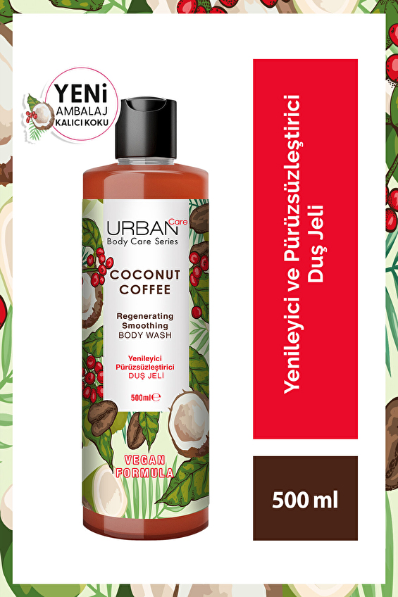 Urban Care Coconut Coffee Duş Jeli 500 ml Urban Care Coconut Coffee Duş Jeli 500 ml