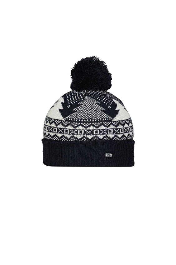 Kitti Kız Çocuk Kulaklı Bere 4/8 Yaş P K24130 01 Lacivert