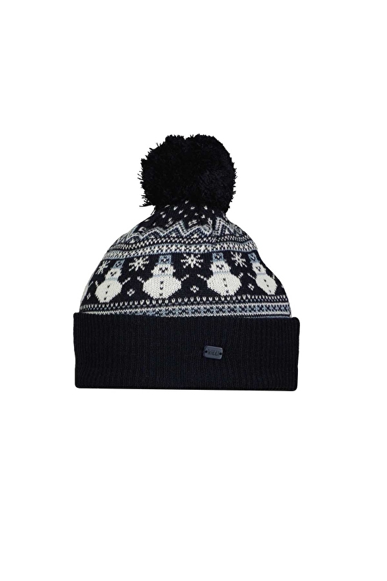 Kitti Erkek Çocuk Kulaklı Bere 4/8 Yaş P K24130 07 Lacivert