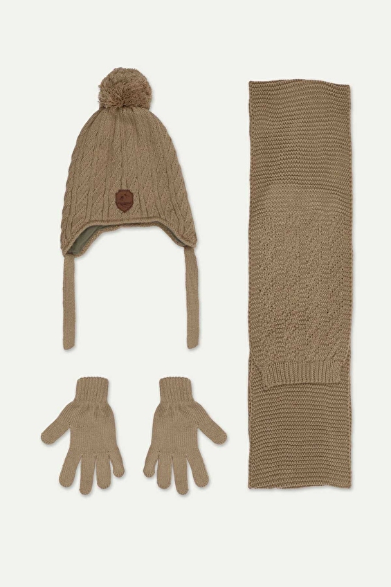 Kitti Erkek Çocuk Üçlü Takım 4/8 Yaş P K25170 10 Haki Kitti Erkek Çocuk Üçlü Takım 4/8 Yaş P K25170 10 Haki