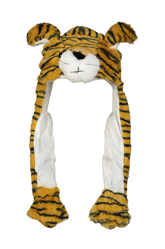 Kitti Çocuk Pelüş Kulaklı Hareketli Şapka K25465 04 017 Renkli