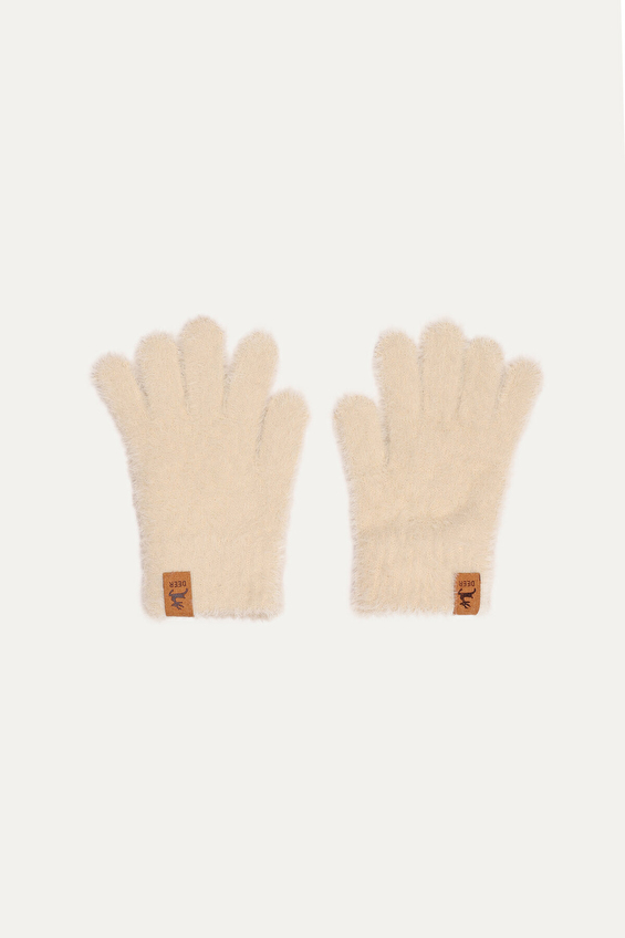 Kitti Kız Çocuk Örme Eldiven P K25570 09 Bej Kitti Kız Çocuk Örme Eldiven P K25570 09 Bej
