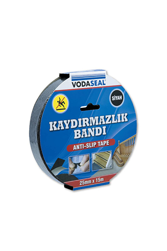 Vodaseal Kaydırmazlık Bandı Siyah 255mmx15mm