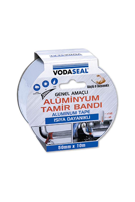 Vodaseal Aluminyum Tamir Bandı Metal 50x10mt