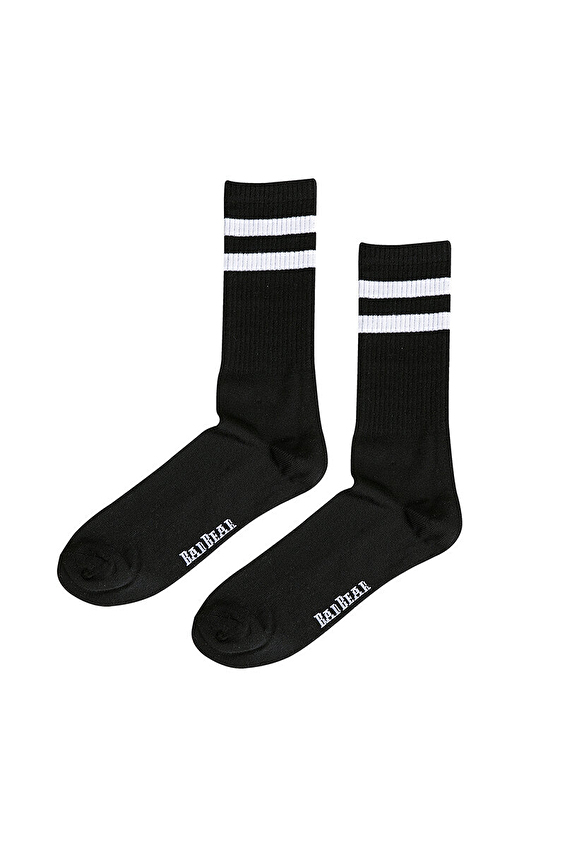 Bad Bear Erkek Çorap Bench Tall Siyah