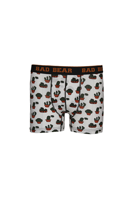 Bad Bear Erkek Boxer CACTUS BYZ Beyaz Bad Bear Erkek Boxer CACTUS BYZ Beyaz