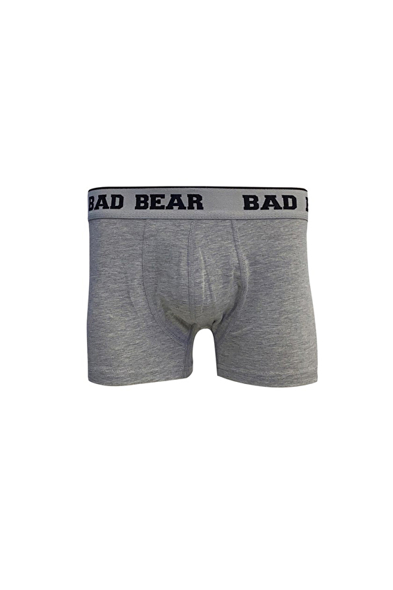 Bad Bear Erkek Boxer Basic Gri melanj