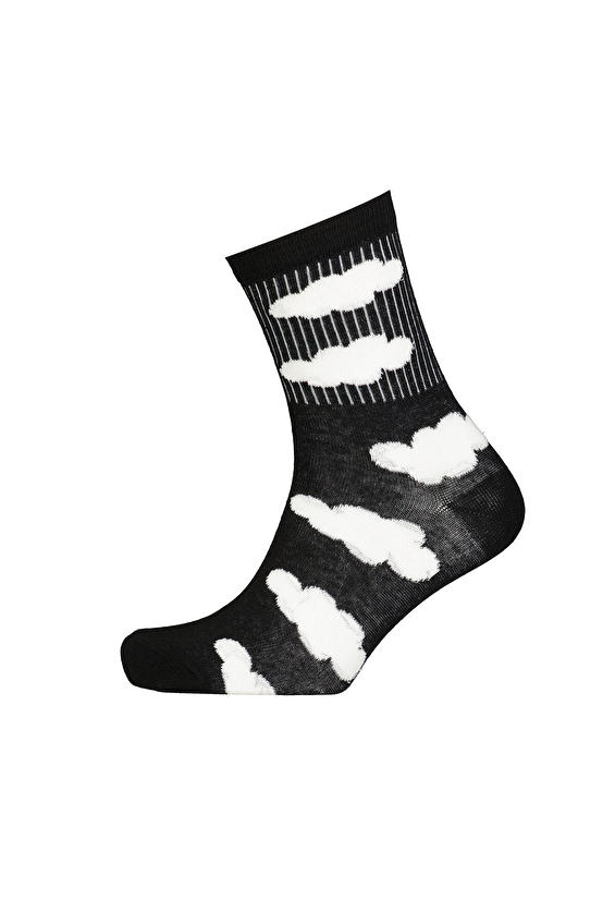 Bad Bear Unisex Çorap CLOUD TALL C01 Siyah