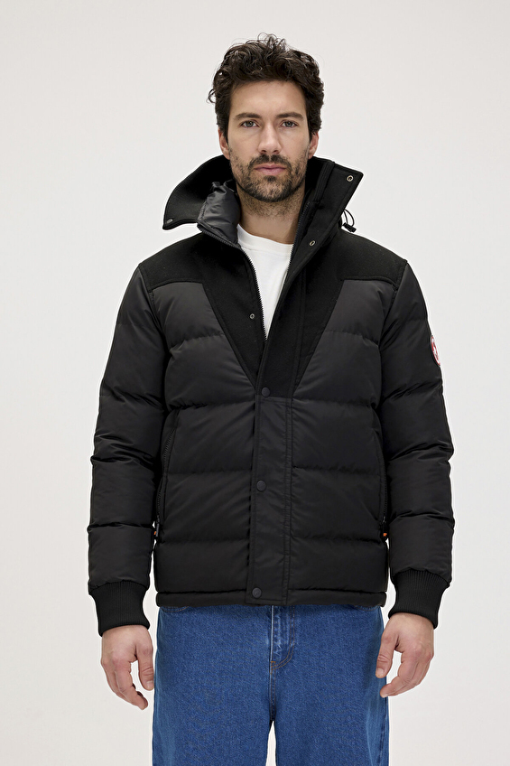 Bad Bear Regular Fit Erkek Mont 24 02 15 004 Siyah Bad Bear Regular Fit Erkek Mont 24 02 15 004 Siyah