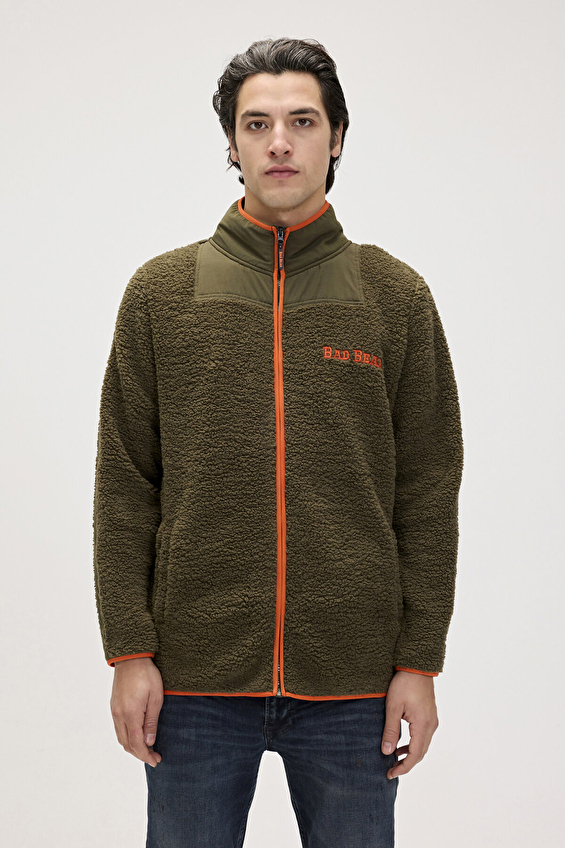 Bad Bear Regular Fit Erkek Mont 24 02 29 001 Haki Bad Bear Regular Fit Erkek Mont 24 02 29 001 Haki