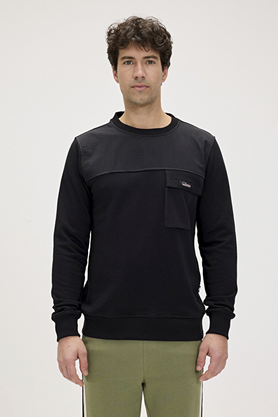 Bad Bear Regular Fit Erkek Sweatshirt 24 02 12 010 Siyah Bad Bear Regular Fit Erkek Sweatshirt 24 02 12 010 Siyah