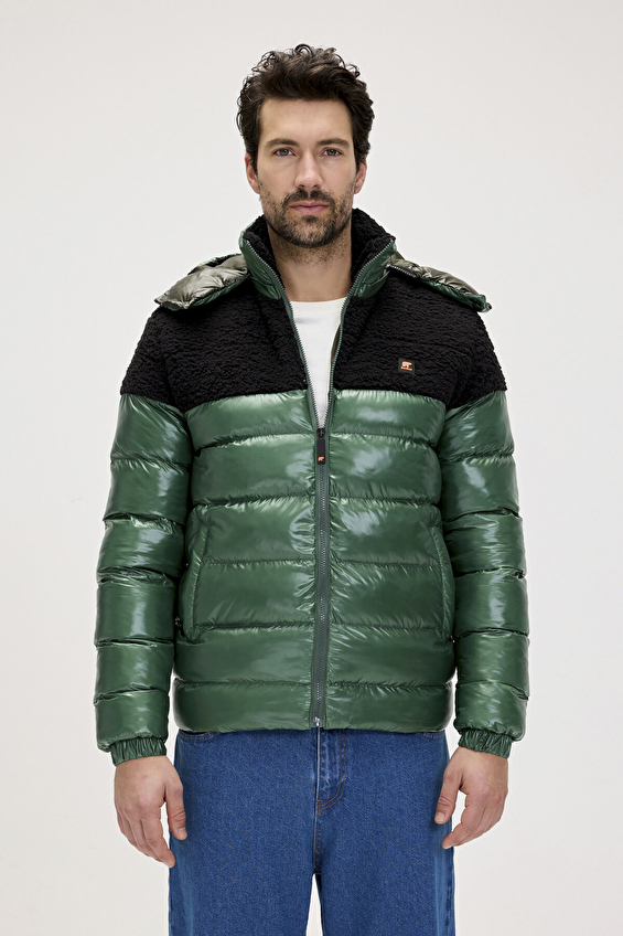 Bad Bear Regular Fit Erkek Mont 24 02 15 001 Koyu yeşil Bad Bear Regular Fit Erkek Mont 24 02 15 001 Koyu yeşil