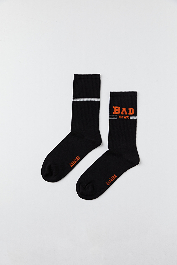 Bad Bear Unisex Çorap 24 01 02 018 Siyah