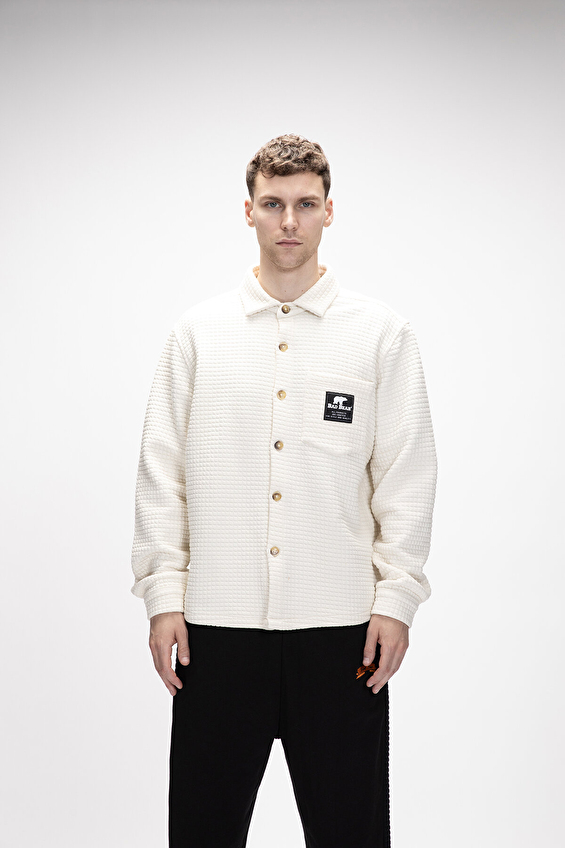 Bad Bear Erkek Gömlek 25 01 30 020 Beyaz Bad Bear Erkek Gömlek 25 01 30 020 Beyaz