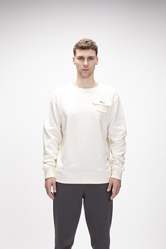 Bad Bear Erkek Sweatshırt 25 02 12 035 Beyaz Bad Bear Erkek Sweatshırt 25 02 12 035 Beyaz