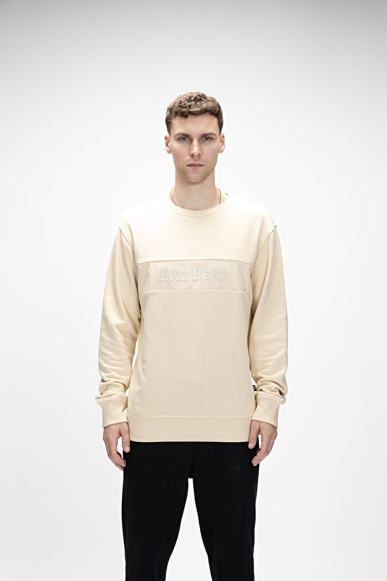 Bad Bear Erkek Sweatshırt 25 02 12 036 Bej Bad Bear Erkek Sweatshırt 25 02 12 036 Bej