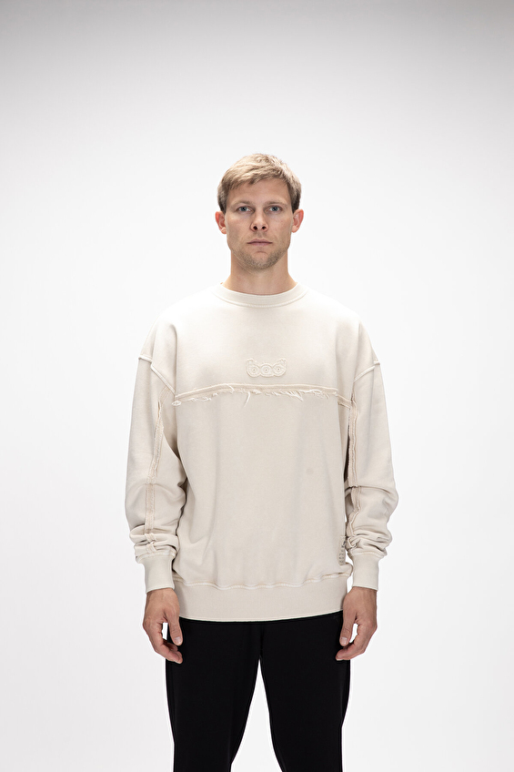 Bad Bear Erkek Sweatshırt 25 02 12 042 Bej Bad Bear Erkek Sweatshırt 25 02 12 042 Bej