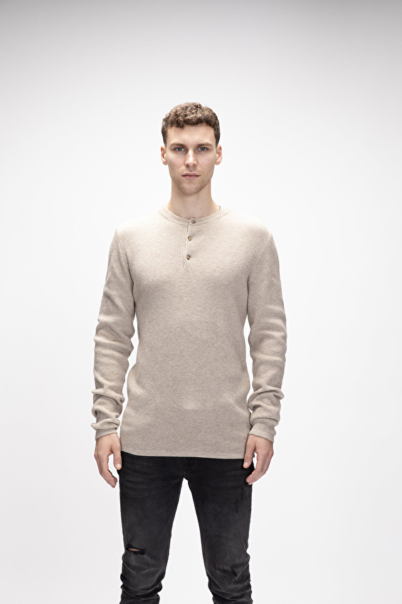 Bad Bear Erkek Kazak 25 02 22 006 Bej Bad Bear Erkek Kazak 25 02 22 006 Bej