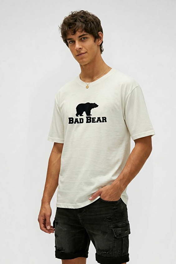 Bad Bear Normal Kalıp Erkek Tişört 26 01 07 024 Beyaz Bad Bear Normal Kalıp Erkek Tişört 26 01 07 024 Beyaz