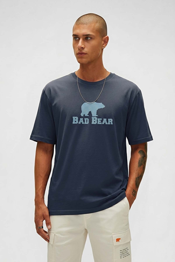 Bad Bear Normal Kalıp Erkek Tişört 26 01 07 024 Lacivert Bad Bear Normal Kalıp Erkek Tişört 26 01 07 024 Lacivert