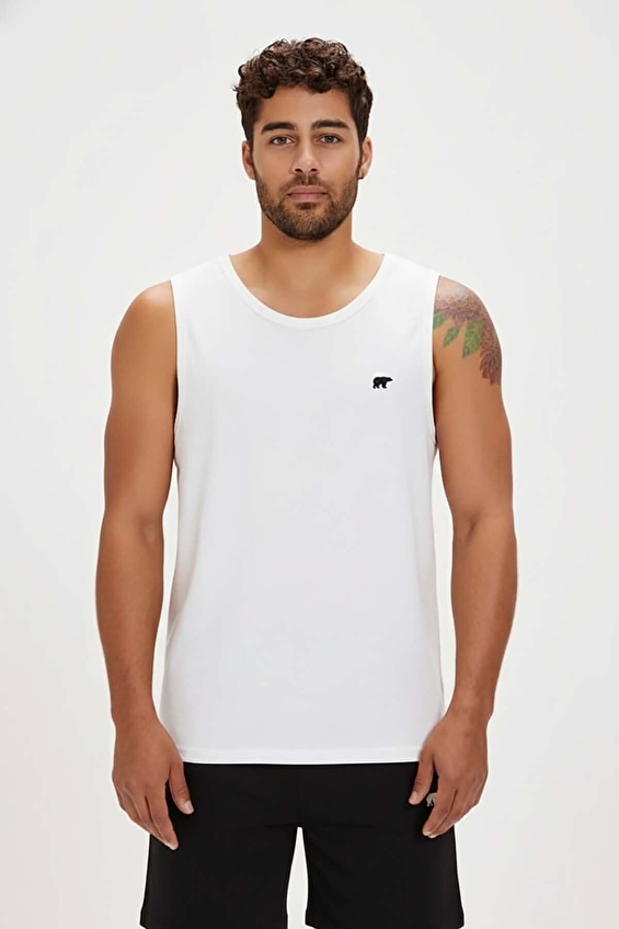 Bad Bear Normal Kalıp Erkek Atlet 26 01 23 003 Krem Bad Bear Normal Kalıp Erkek Atlet 26 01 23 003 Krem