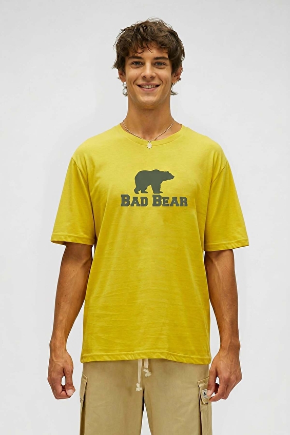 Bad Bear Normal Kalıp Erkek Tişört 26 01 07 024 Sarı Bad Bear Normal Kalıp Erkek Tişört 26 01 07 024 Sarı