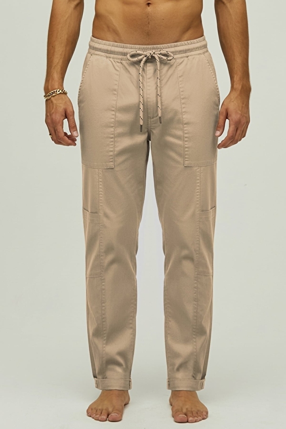 Bad Bear Normal Kalıp Erkek Pantolon 26 01 16 003 Bej Bad Bear Normal Kalıp Erkek Pantolon 26 01 16 003 Bej