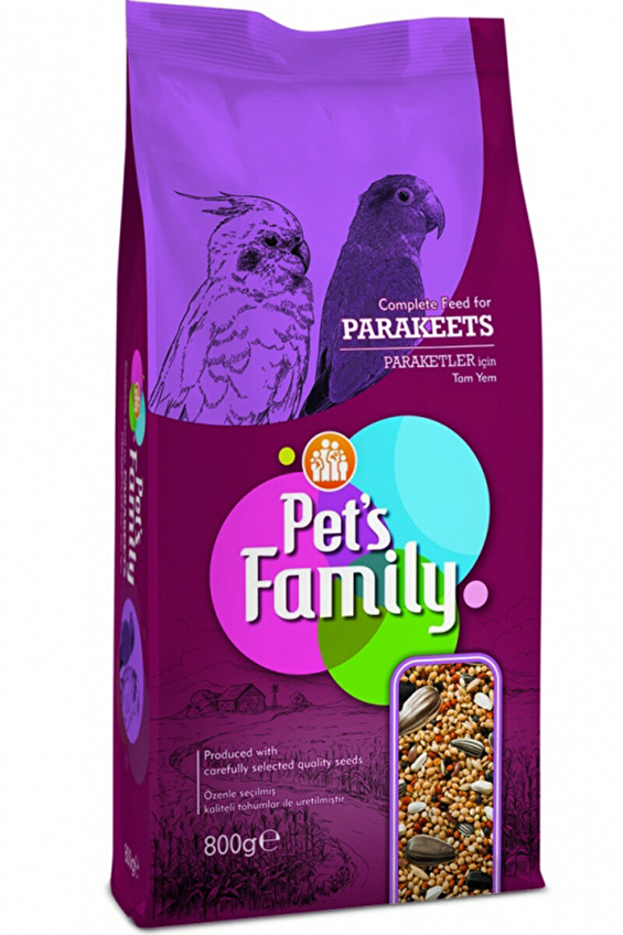 Pets Family Paraket Yemi 800g
