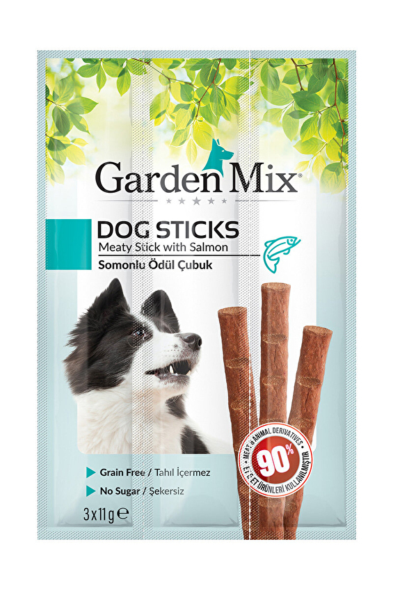 Gardenmix Somonlu Köpek Ödül Çubuk 3x11 g